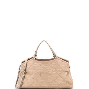 Chanel Cc Sea Hit Tote Quilted #234023C15B